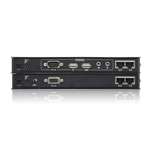 کی وی ام اکستندر USB DVI با نمایش دوگانه با کابل Cat5 ٬ (1024 x 768 @ 60m)مدل CE604