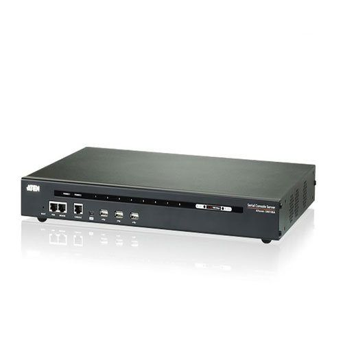 کنسول سریال 8 پورت با دو پورت LAN و Power مدل SN0108A