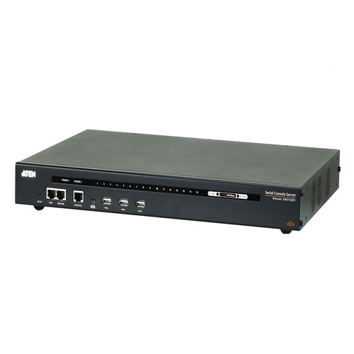 کنسول سرور سریال 16 پورت با دو Power/LAN مدل SN0116CO