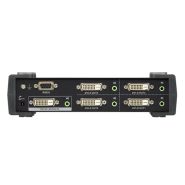 ویدیواسپلیتر 4 پورت DVI دوگانه Link/Audio