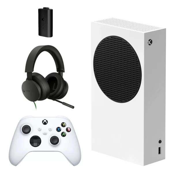 باندل کنسول بازی Xbox Series S به همراه هدست و باتری اورجینال